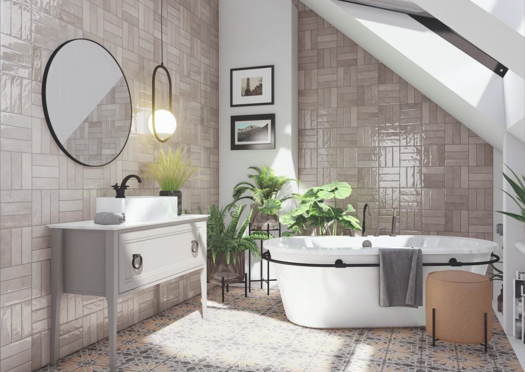 POSITANO PERLA 6,5x20 (M-300) - GUADIX 20x20 (M-280)