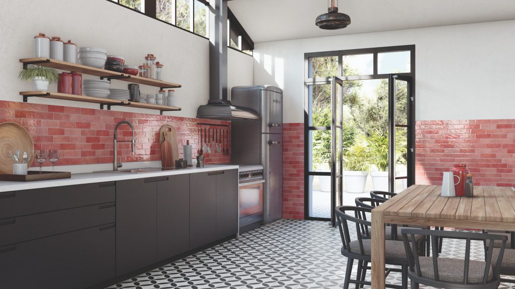 POSITANO RUBINO 6,5x20 (M-300) - CAVAN 20x20 (M-280)